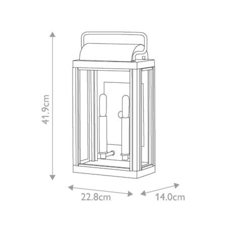 Applique murale d'extérieur Sag Harbor (2 lumières)