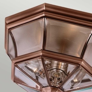 Plafonnier d'extérieur Newbury (3 lumières)