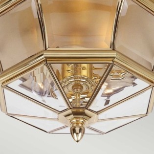 Plafonnier d'extérieur Newbury (3 lumières)