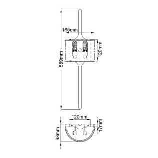 Applique de salle de bains Mona
