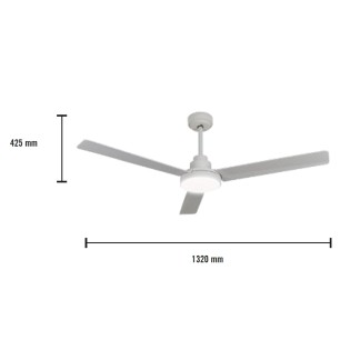 Ventilateur de plafond LED Kaze CCT Dim (24W)