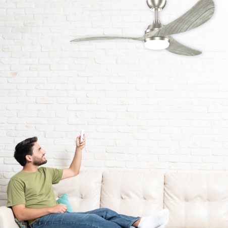 Ventilateur de plafond LED Brisote CCT (18W)