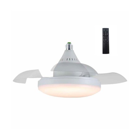 Ampoule ventilateur LED pales rétractables Mandy CCT (18W)