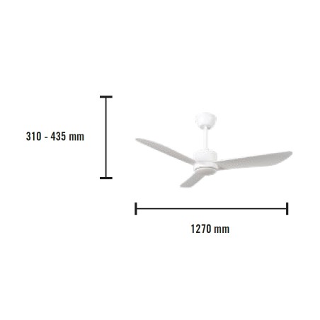 Ventilateur de plafond Caurus