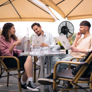 Ventilateur sur pied...