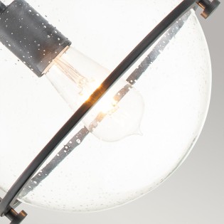 Lámpe de plafond Somerset Transparente