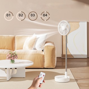 Ventilateur de table pliable Bensa 5 W 4 vit.