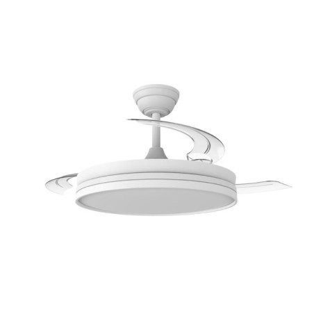 Ventilateur LED à pales rétractables Ferro Eco CCT Dim (48W)