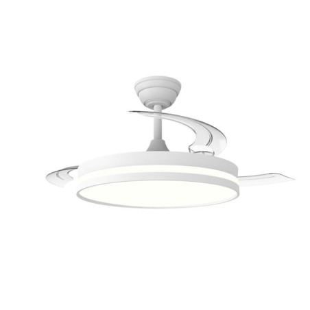 Ventilateur LED à pales rétractables Ferro Eco CCT Dim (48W)