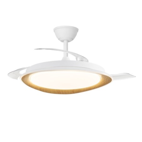 Ventilateur LED à pales rétractables Plenn CCT Dim (48W)