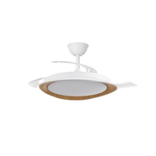 Ventilateur LED à pales rétractables Plenn CCT Dim (48W)