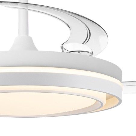 Ventilateur LED à pales rétractables Nassot CCT Dim (48W)