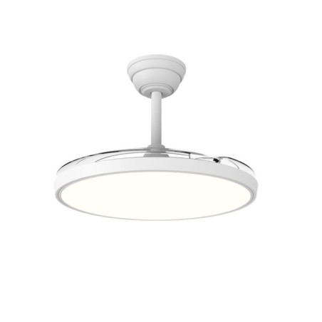 Ventilateur LED à pales rétractables Cookie CCT Dim (60W)