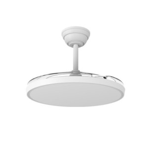 Ventilateur LED à pales rétractables Cookie CCT Dim (60W)