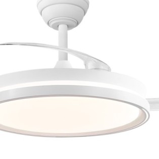 Ventilateur LED à pales rétractables Ventus Evo CCT Dim (39W)