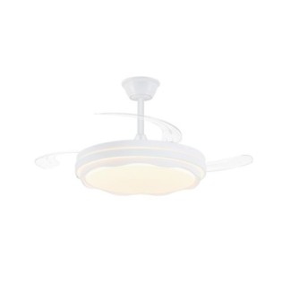Ventilateur LED à pales rétractables Prius Evo CCT Dim (60W)