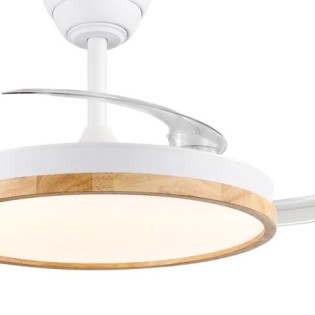 Ventilateur LED à pales rétractables Chief CCT Dim (60W)