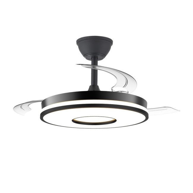 Ventilateur LED à pales rétractables Bond CCT Dim (48W)