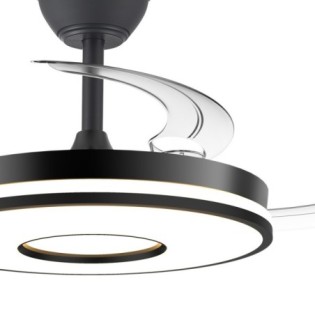 Ventilateur LED à pales rétractables Bond CCT Dim (48W)