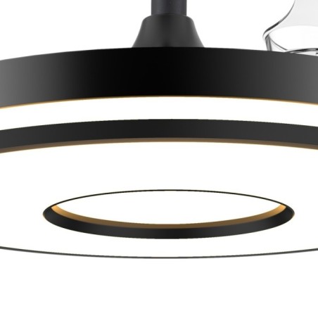 Ventilateur LED à pales rétractables Bond CCT Dim (48W)