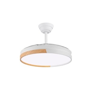 Ventilateur LED à pales rétractables Ecoro CCT Dim (48W)