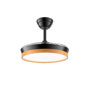 Ventilateur LED à pales rétractables Paneco Mini CCT Dim (39W)