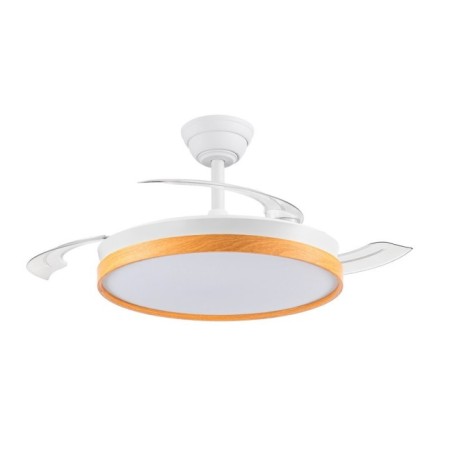 Ventilateur LED à pales rétractables Paneco CCT Dim (48W)