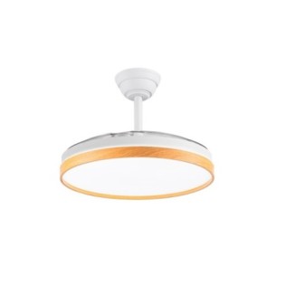 Ventilateur LED à pales rétractables Paneco CCT Dim (48W)