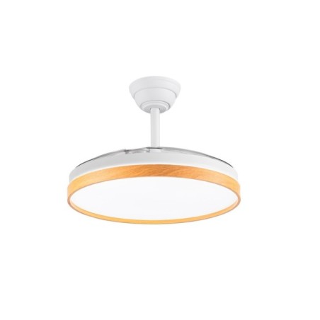 Ventilateur LED à pales rétractables Paneco CCT Dim (48W)