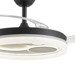 Ventilateur LED à pales rétractables Naira Eco CCT Dim (70W)