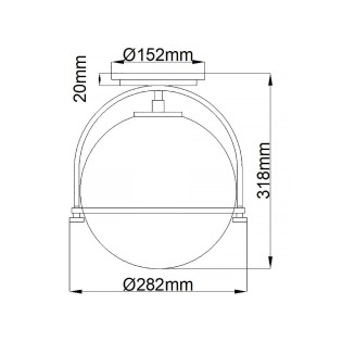 Plafónnier Somerset