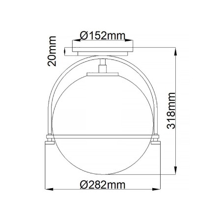 Plafónnier Somerset