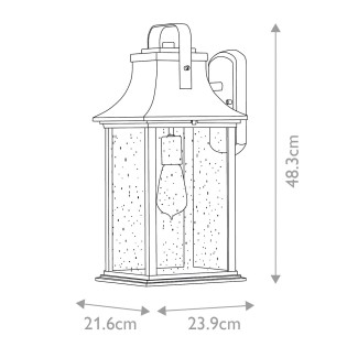 Applique murale d'extérieur Grant L