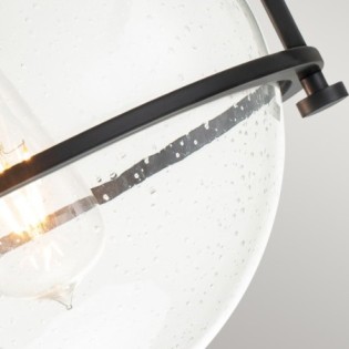 Plafonnier de plafond Somerset Transparent