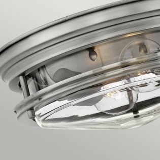 Plafonnier pour salles de bains Hadrian Transparent