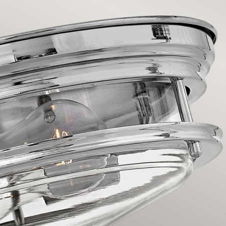 Plafonnier pour salles de bains Hadrian Transparent