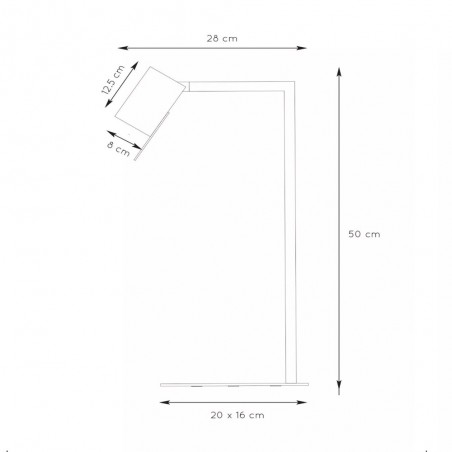 Lampe de bureau Lesley