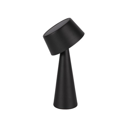 Lampe de table rechargeable solaire LED Meri Noir (3W)