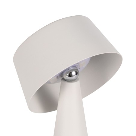 Lampe de table rechargeable solaire LED Meri Blanc (3W)