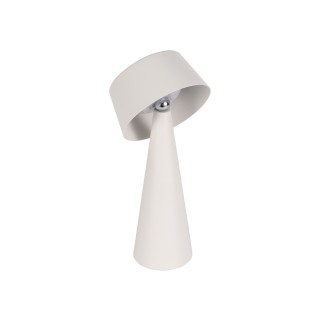 Lampe de table rechargeable solaire LED Meri Blanc (3W)