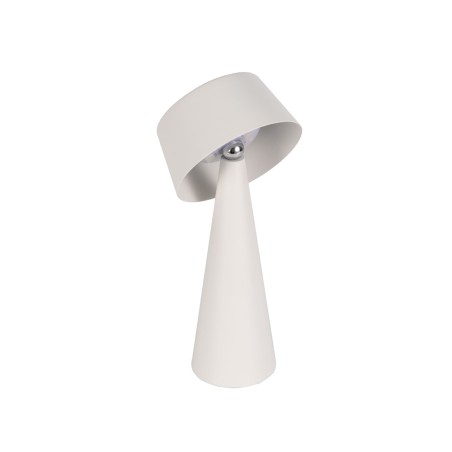 Lampe de table rechargeable solaire LED Meri Blanc (3W)