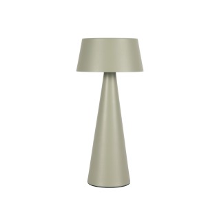 Lampe de table rechargeable solaire LED Meri Vert (3W)