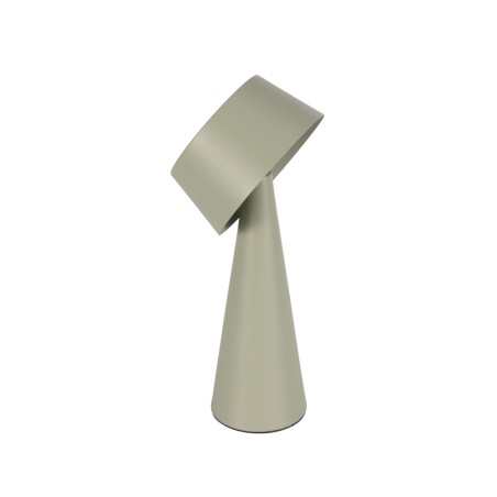 Lampe de table rechargeable solaire LED Meri Vert (3W)