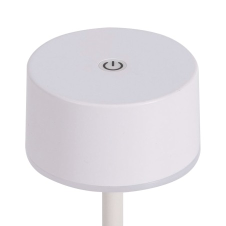 Lampe de table rechargeable LED Meba Blanc (2W)