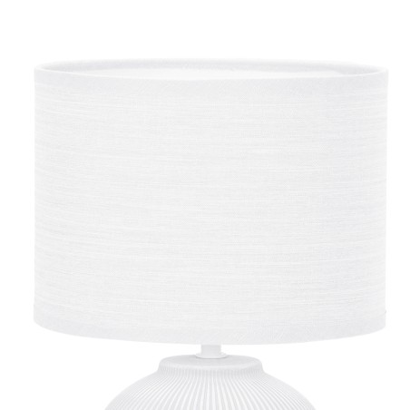 Lampe de table Larna Blanc