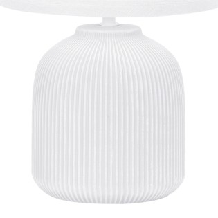 Lampe de table Larna Blanc