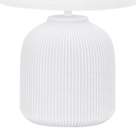 Lampe de table Larna Blanc