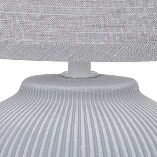 Lampe de table Larna Gris