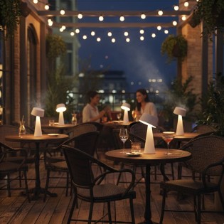 Lampe de table rechargeable...