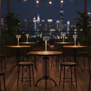 Lampe de table rechargeable...